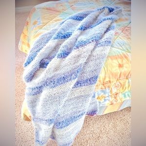 Newly Crochet throw blanket.